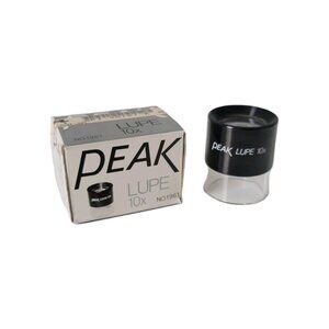 Peak Scale Loupe Lupe 10X Portable Magnifier No. 1961 In Box